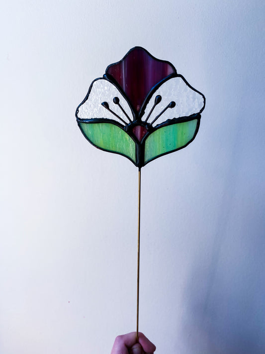 Flower Plant Stake #12