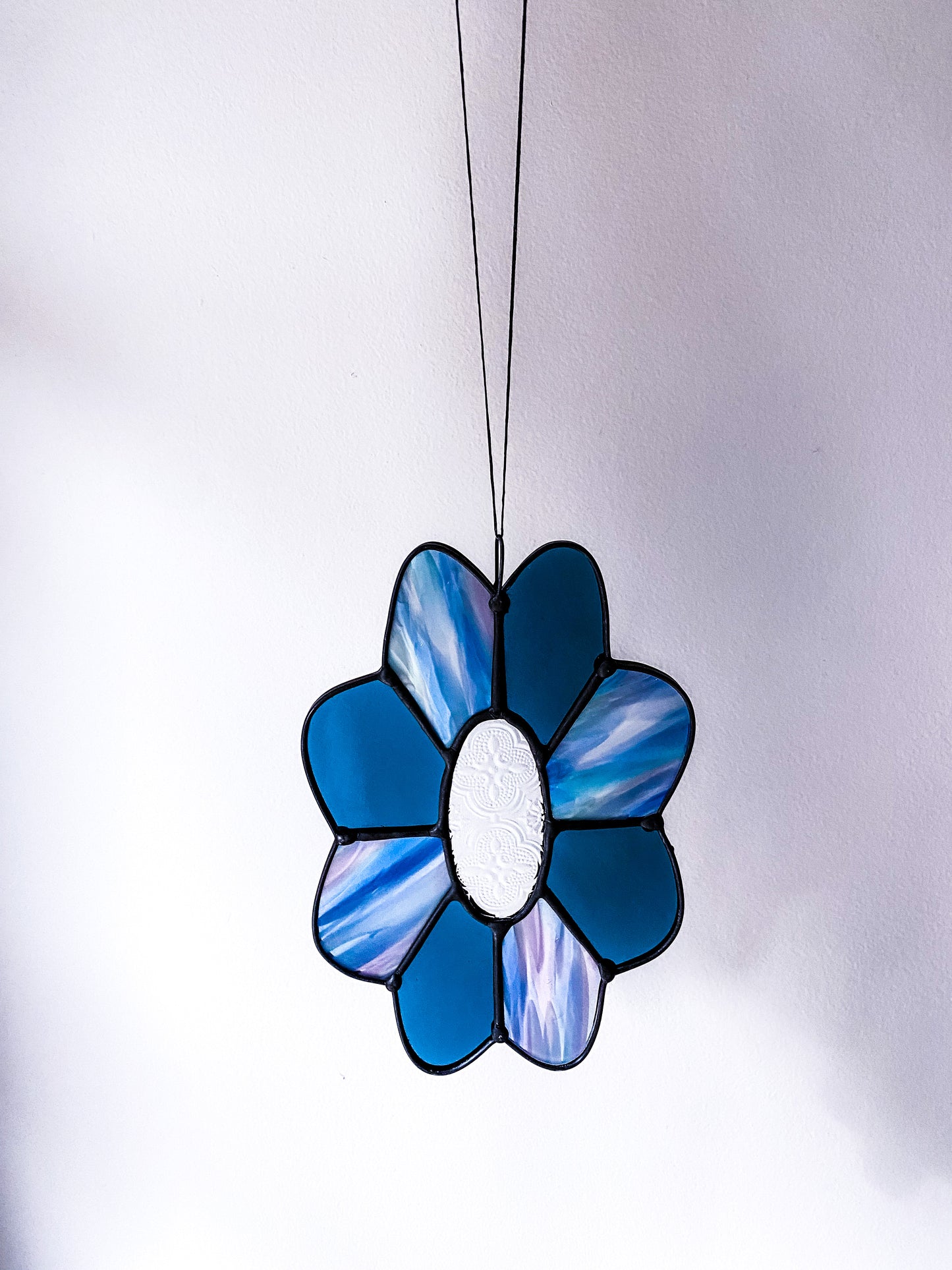 Blue Flower Concho